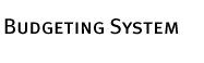 Budgeting System